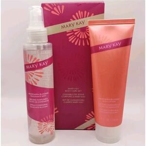 Mary Kay Mandarin Blooms Mist & Lotion Body Care Set Limited Edition - Retired